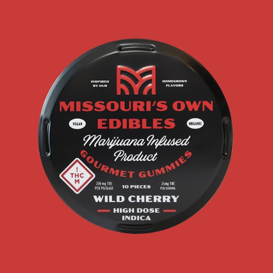 Vivid - Missouri's Own Edibles- Wild Cherry (25mg THC, Indica) - 1
