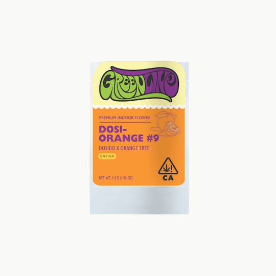 Greenline - Dosi-Orange #9 - 1/16 oz - Indoor - Sativa - 1.8g - 1