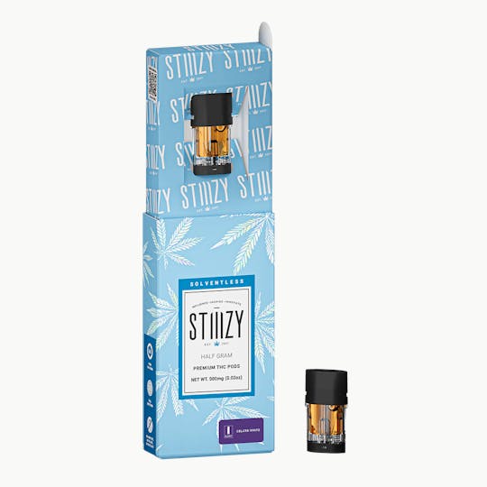 STIIIZY - Vape Cartridge - GELATO MINTZ .5G Solventless Live Rosin Pod - STIIIZY - 1