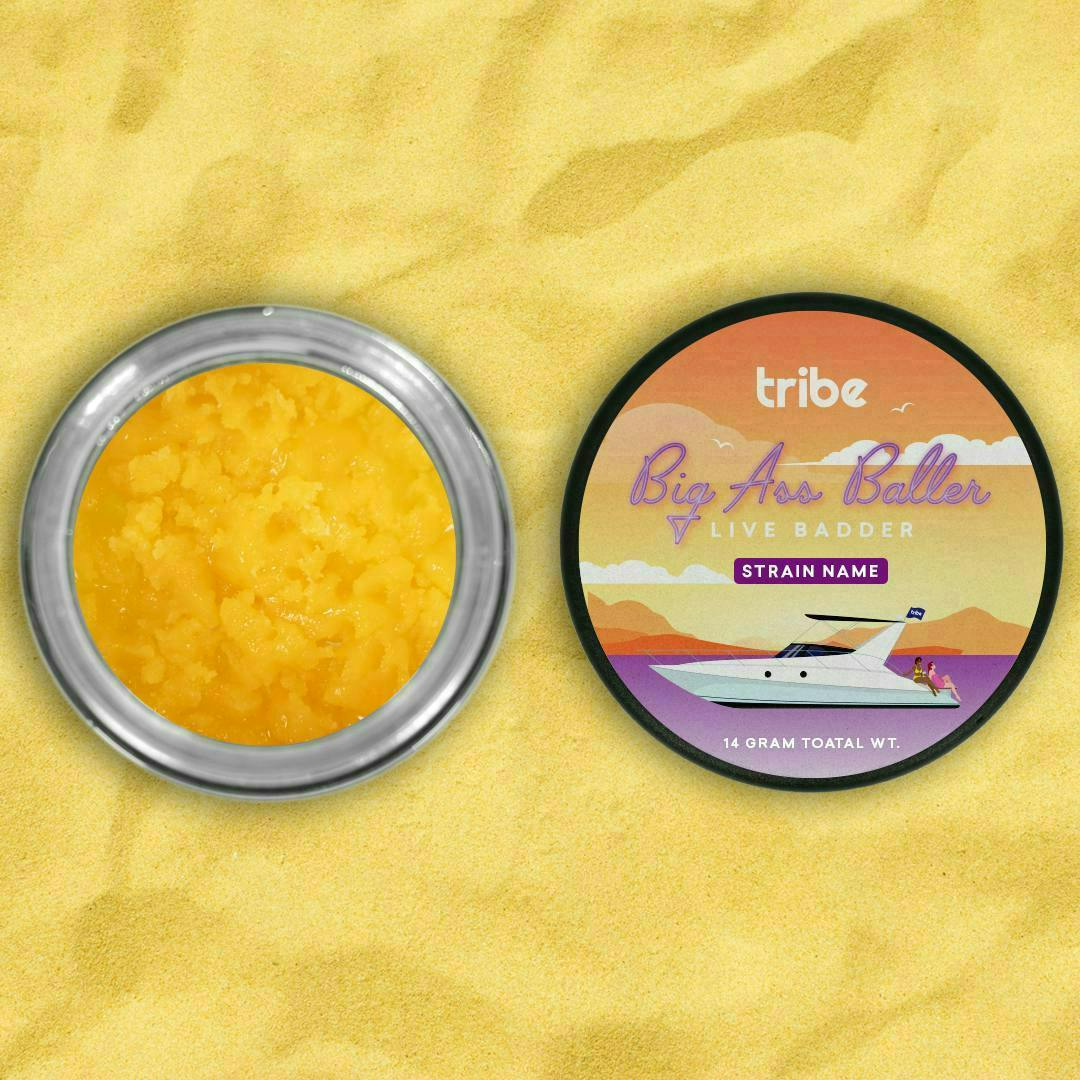 Tribe - Tribe | Big Ass Baller | Juicy Froots | Live Badder | 14g - 1