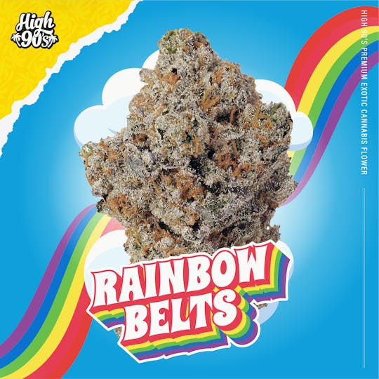 HIGH 90s - High 90s : Rainbow Belts 3.5g Flower - 1
