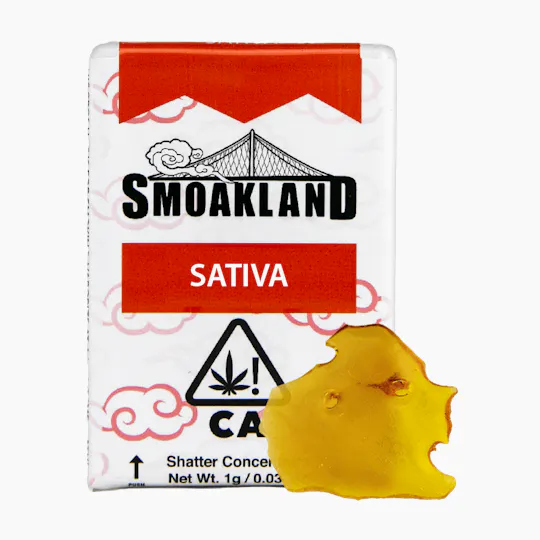 Smoakland - Smoakland | Green Crack | Shatter | 1g - 1