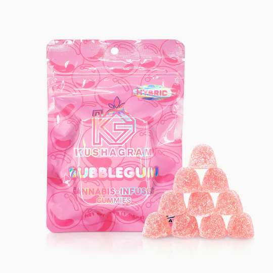 KUSHAGRAM - Bubblegum Gummies - 100mg - 1