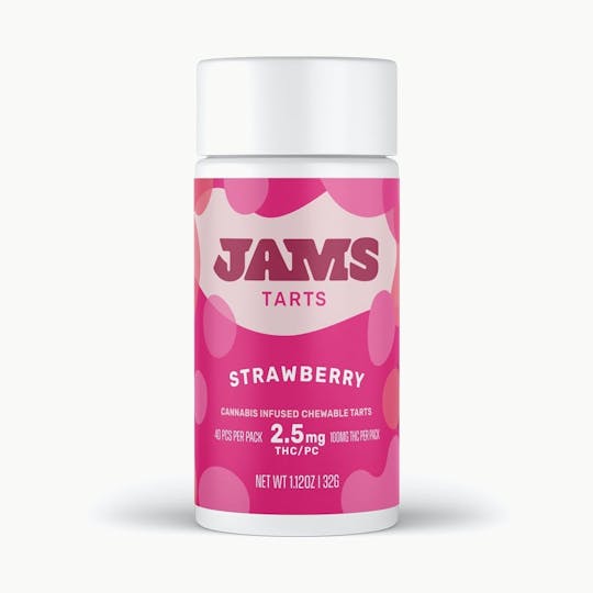 JAMS - Tarts - Strawberry 100mg - 1