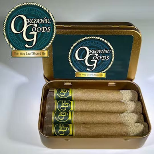 Organic Goods - Organic Goods TF Mini Blunts Dipped in Badder & Kief Cuties 6.8 G - 1
