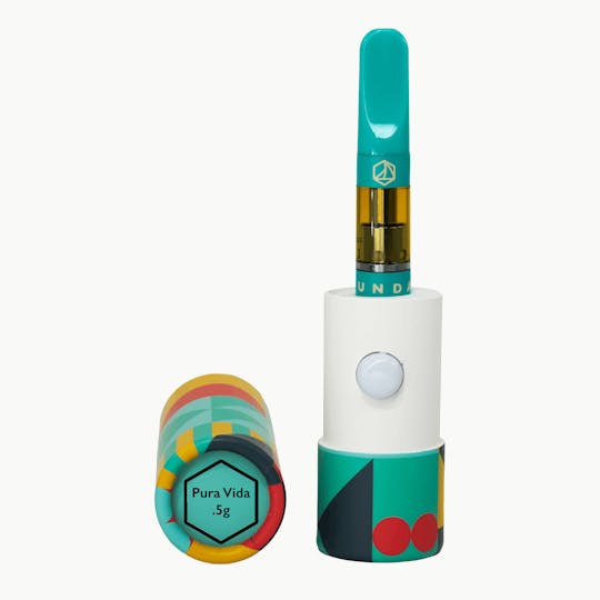 Sunday Extracts - 0.5g Cured Resin Cartridge Pura Vida - 1
