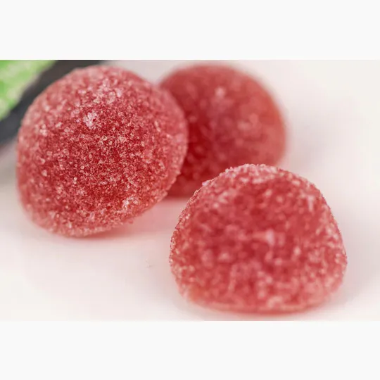 Great Northern Cannabis - Great Northern Cannabis 100mg Raspberry Gum Drops (Indica) 1:1 THC:CBD - 1
