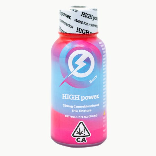HIGH power syrup - HIGH power syrup - Berry 250mg THC Single - 1