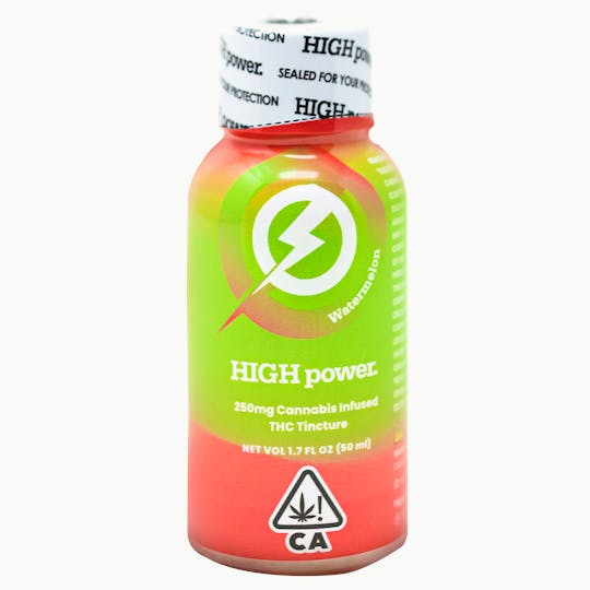 HIGH power syrup - HIGH power syrup - Watermelon 250mg THC Single - 1