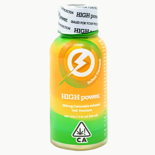 HIGH power syrup - HIGH power syrup - Salted Caramel 250mg THC Single - 1