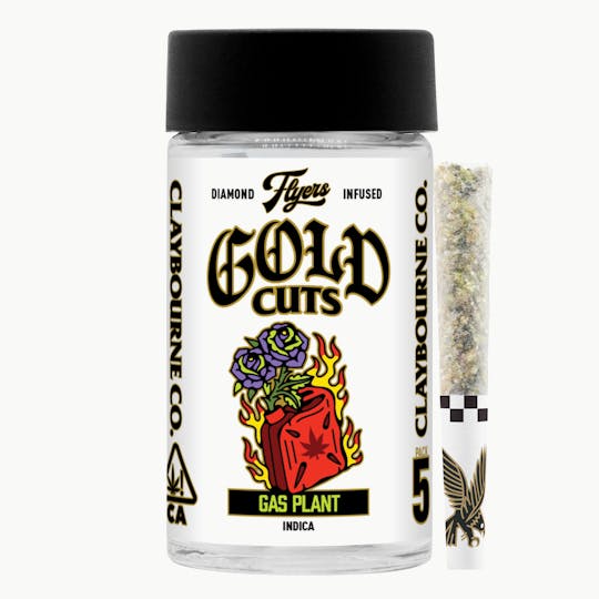 Claybourne Co. - Gas Plant (2.5g) - Diamond Infused Flyers - 1