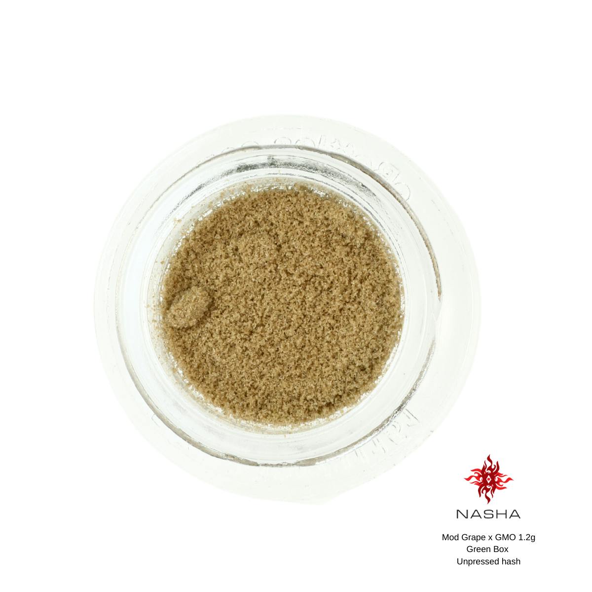 NASHA - Mod Grape x GMO 1.2g Green Unpressed Hash - 1
