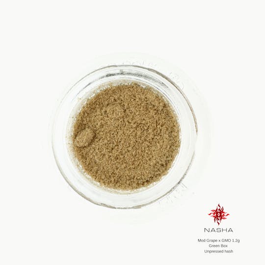 NASHA - Mod Grape x GMO 1.2g Green Unpressed Hash - 1