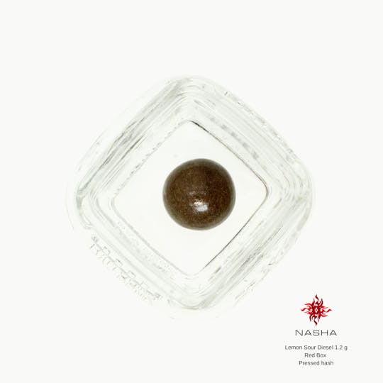 NASHA - Lemon Sour Diesel 1.2 g Red Pressed Hash - 1