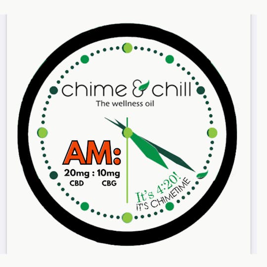 Chime&Chill - Cream: AM | Revive with CBD:CBG - 1