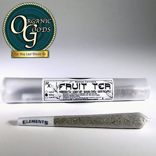 Organic Goods - Organic Goods Pre-Roll Fruit Tea 1 G - 1