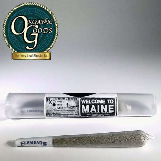 Organic Goods - Organic Goods Pre-Roll Welcome To Maine 1 G - 1