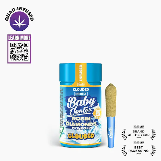 Jeeter - Jeeter | Clouded | Baby Infused Minis | 0.5g each | 5pk - 1
