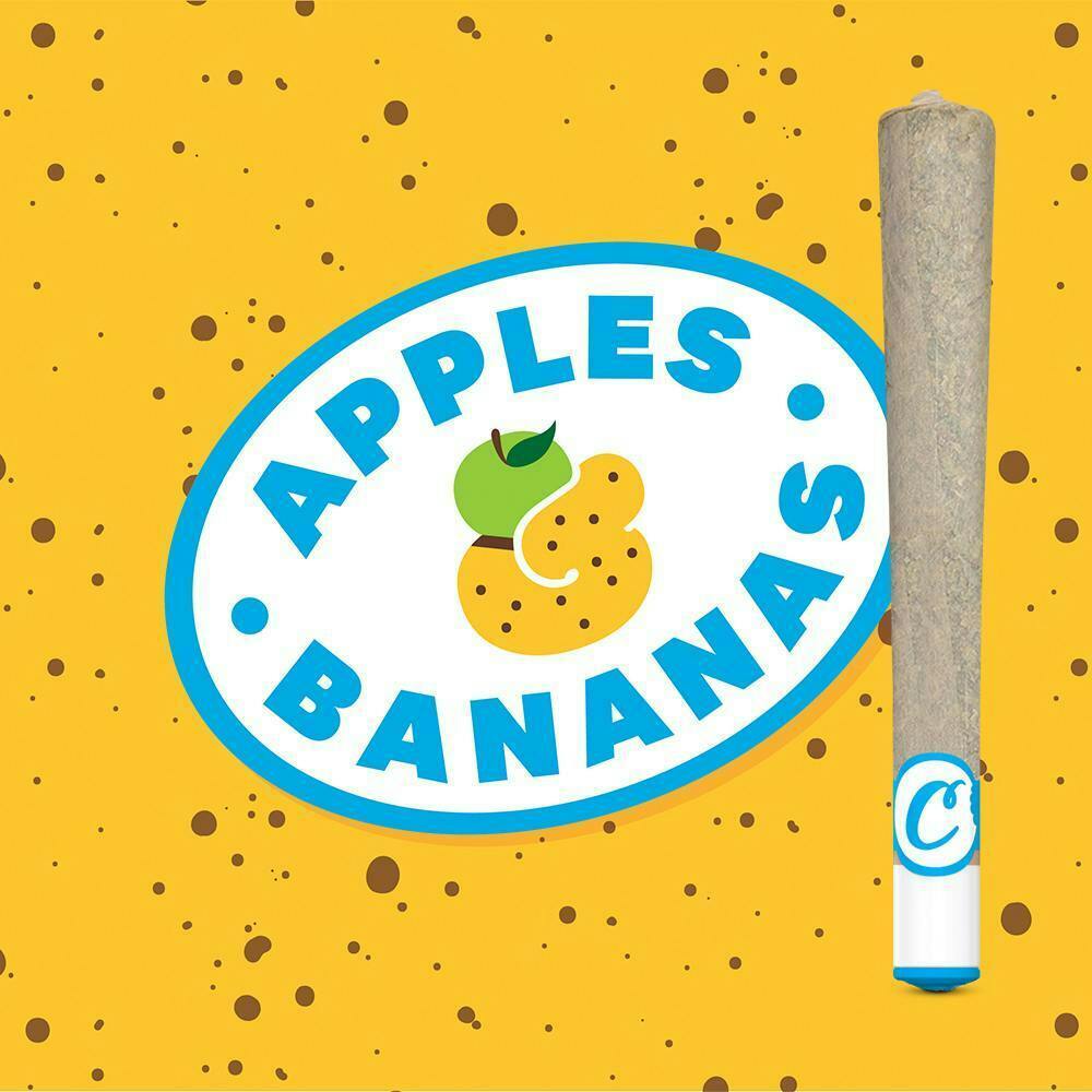 Cookies - Cookies - 1G Pre Roll - Apples & Bananas - 1