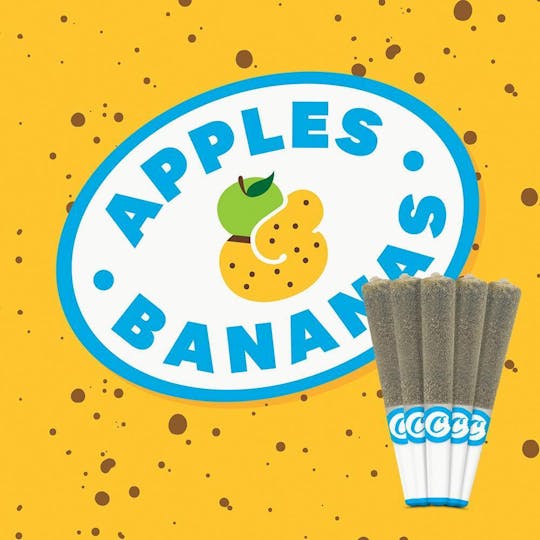 Cookies - Cookies - 5 Pack Infused Pre Roll - Apples & Bananas - 1
