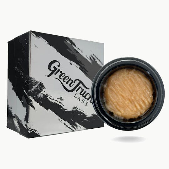 Green Truck - Live Badder (7g Bulk Jar) - Lemon Pedalz - 1