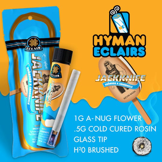 HYMAN - JACKKNIFE | 1.5G Eclair Handcraft | HYMAN | MED - 1
