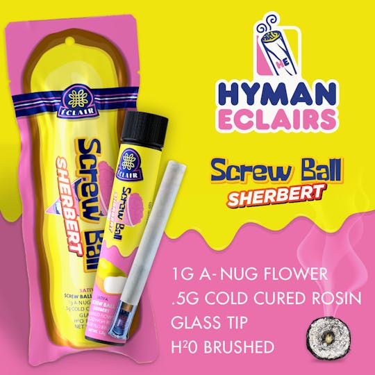 HYMAN - Screwball Sherb | 1.5G Eclair Handcraft | HYMAN | REC - 1