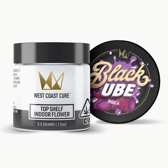 West Coast Cure - Black Ube - 3.5G Top Shelf Indoor Flower - 1