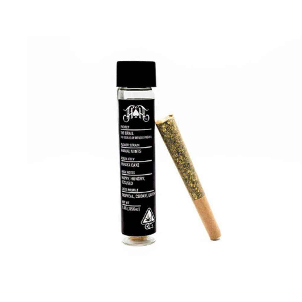 Heavy Hitters - 1.6g Jelly Rosin Infused Pre-Roll: Monster Cookies x Ghost Train Haze - 1