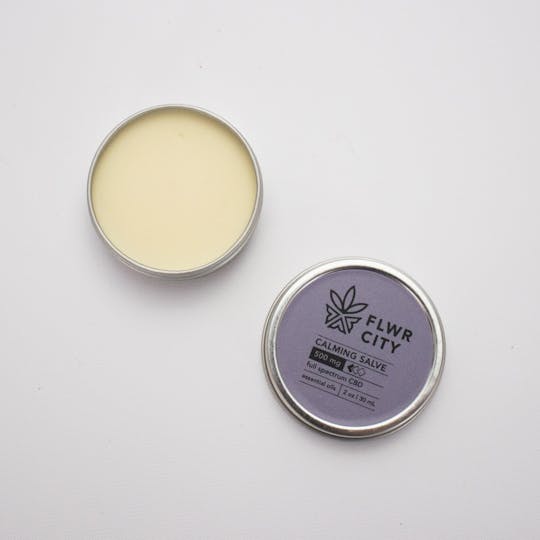 FLWR CITY COLLECTIVE - Calming Salve (500mg CBD Topical) - 1