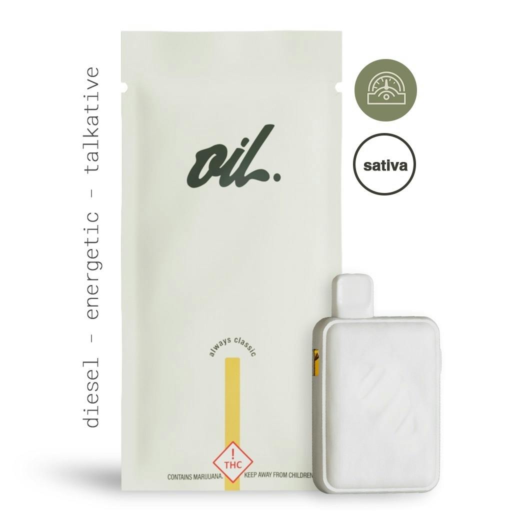 Craft Concentrates - Sour Diesel - AIO 'Tugboat' (1g) - by Oil® - 1