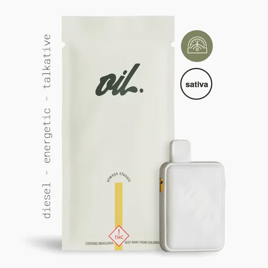 Craft Concentrates - Sour Diesel - AIO 'Tugboat' (1g) - by Oil® - 1