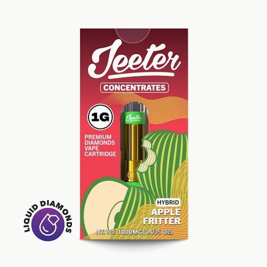 Jeeter - Jeeter Concentrates Diamonds Vape Cartridge - Apple Fritter - 1