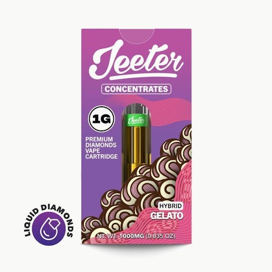 Jeeter - Jeeter Juice Liquid Diamonds Vape Cartridge - Gelato - 1