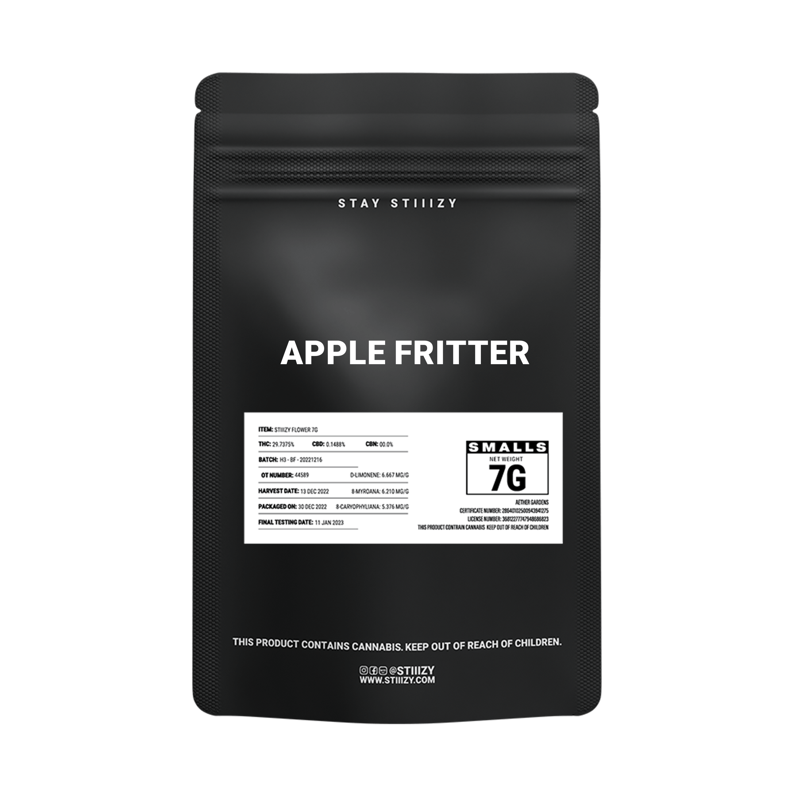 STIIIZY - APPLE FRITTER - 7G - 1