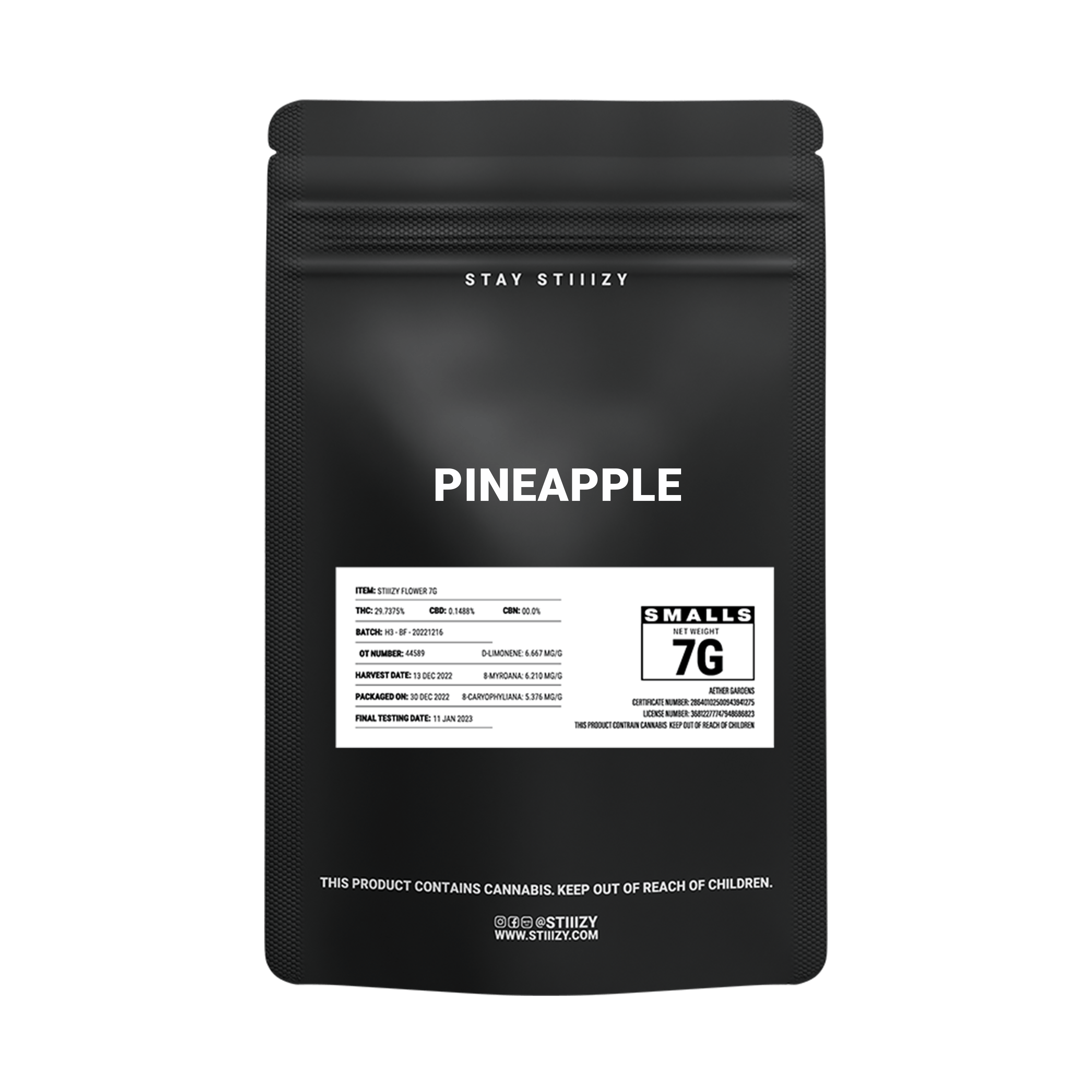 STIIIZY - PINEAPPLE - 7G - 1