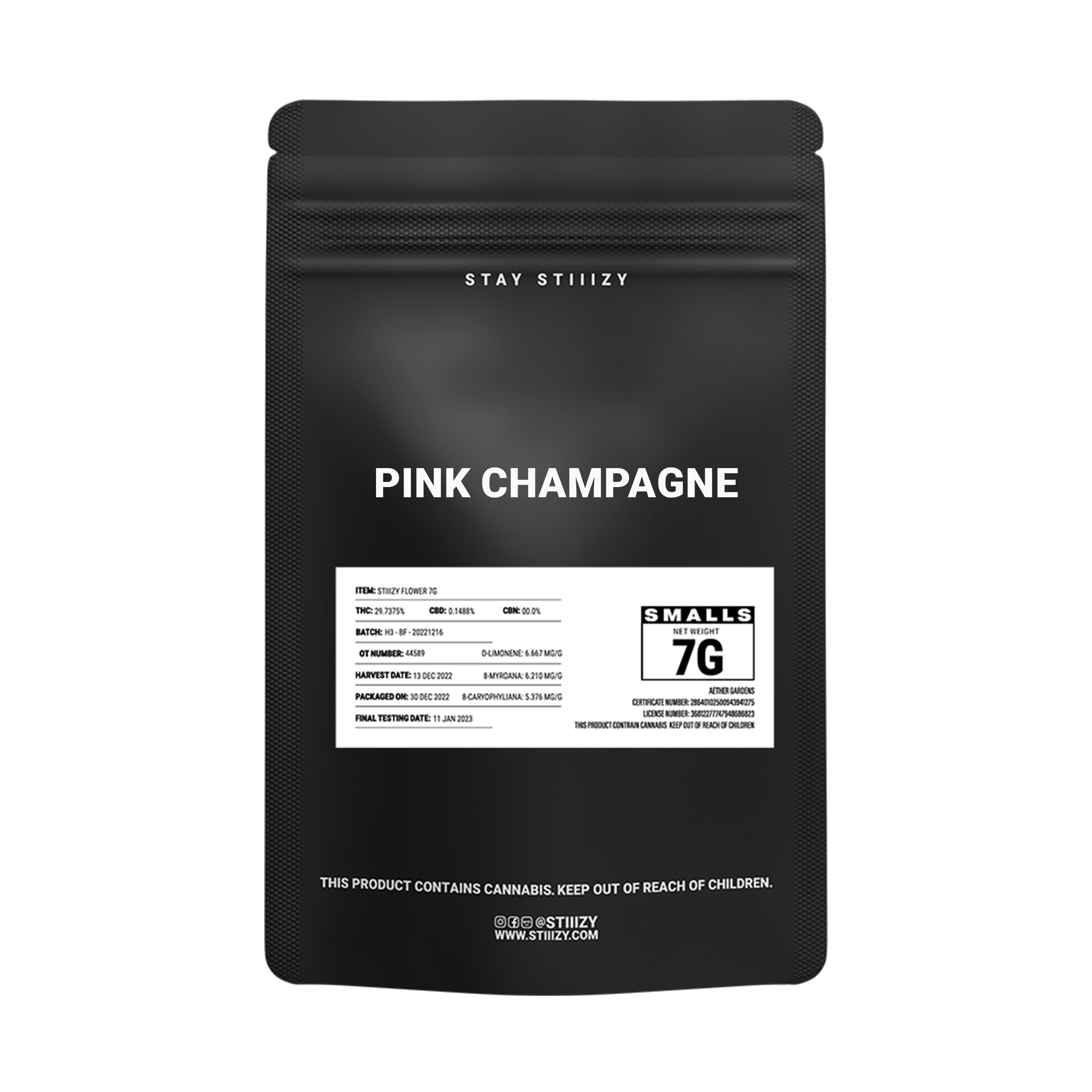 STIIIZY - PINK CHAMPAGNE - 7G - 1