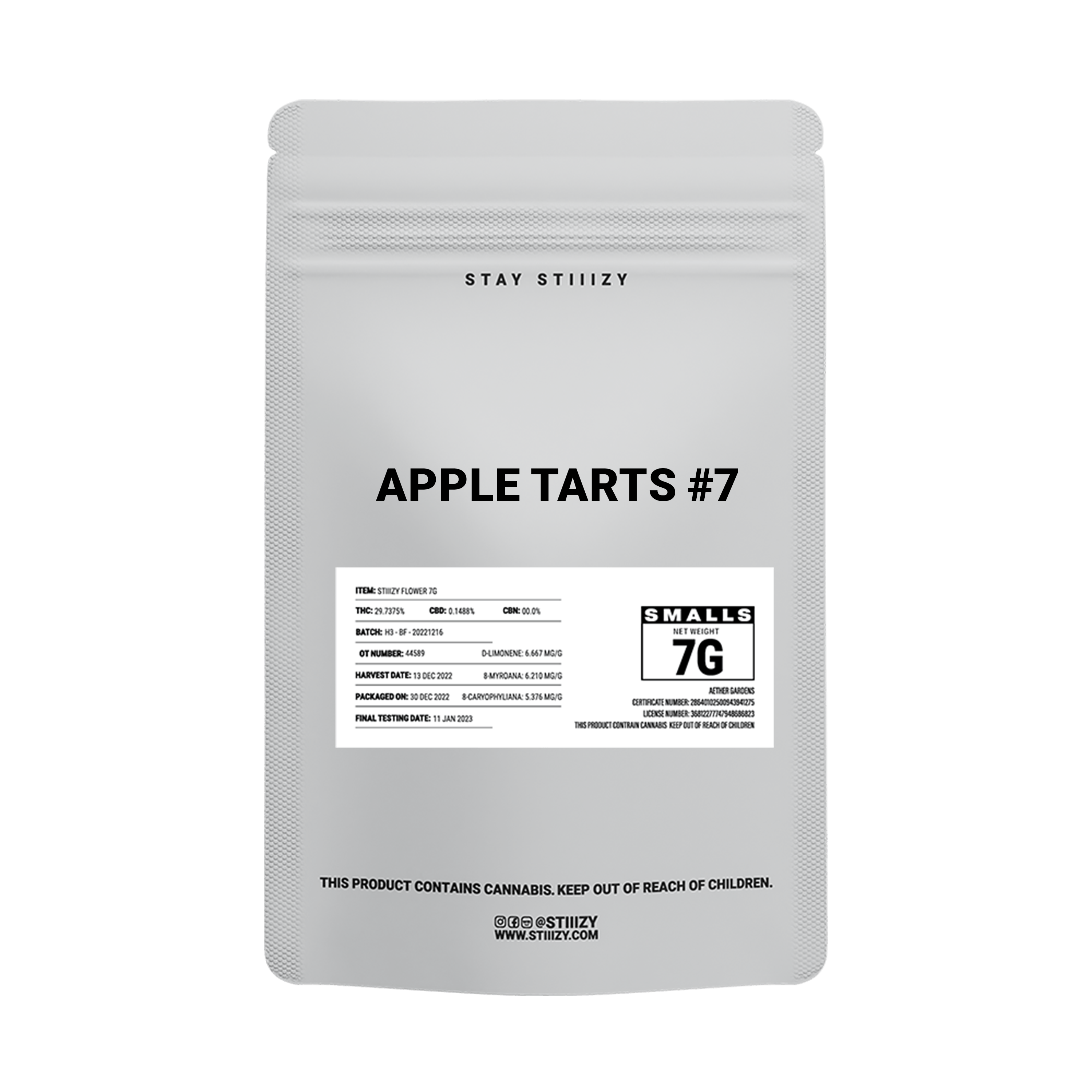 STIIIZY - APPLE TARTS #7 - 7G - 1