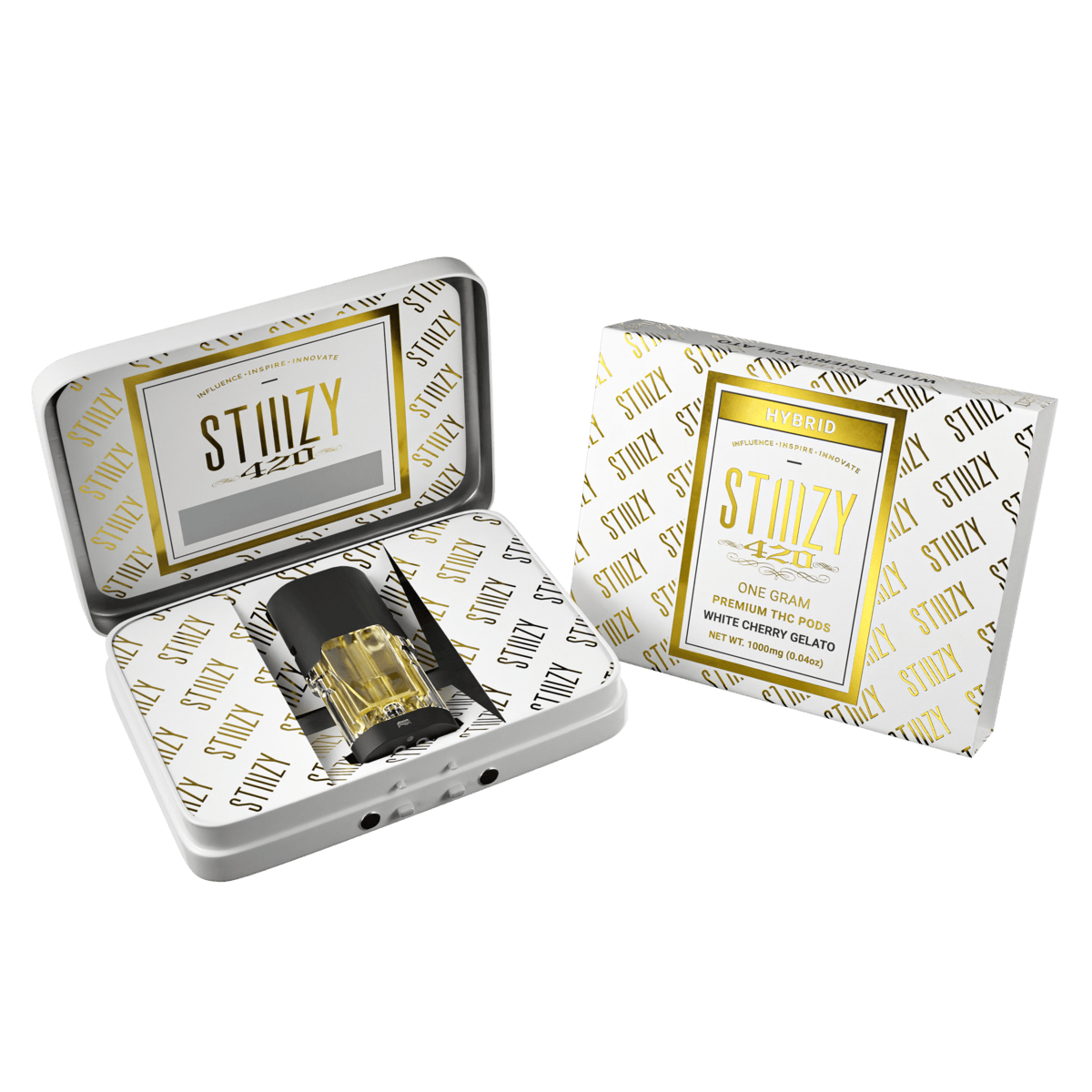 STIIIZY - Vape - WHITE CHERRY GELATO - 420 LTTD PREMIUM THC POD 1G - IL - 1