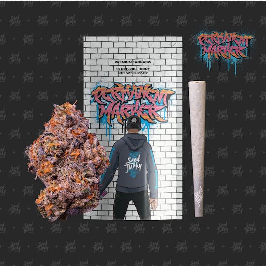 Seed Junky - PERMANENT MARKER (1G Pre-Roll) - 1