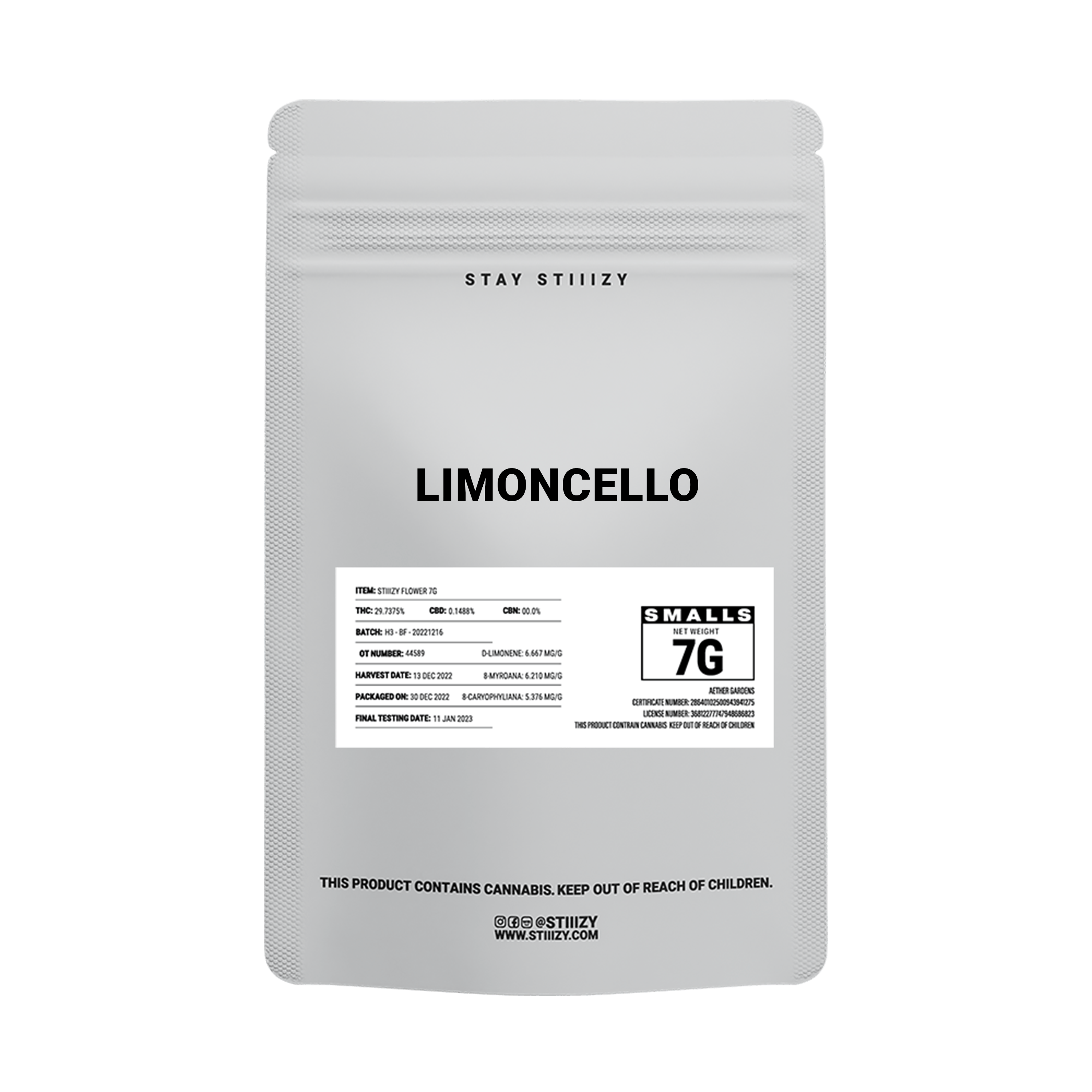 STIIIZY - LIMONCELLO- 7G - 1