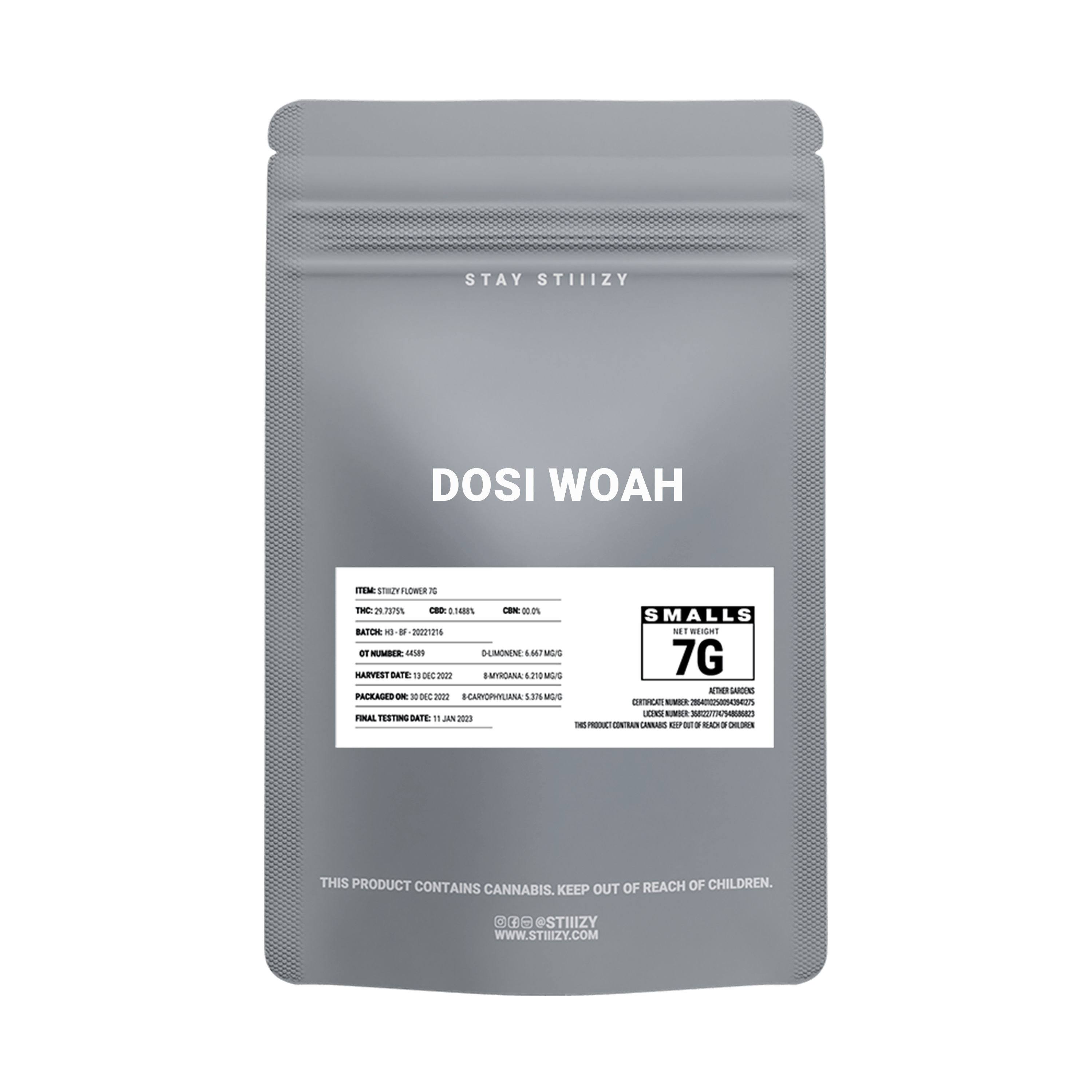 STIIIZY - DOSI WOAH - 7G - 1