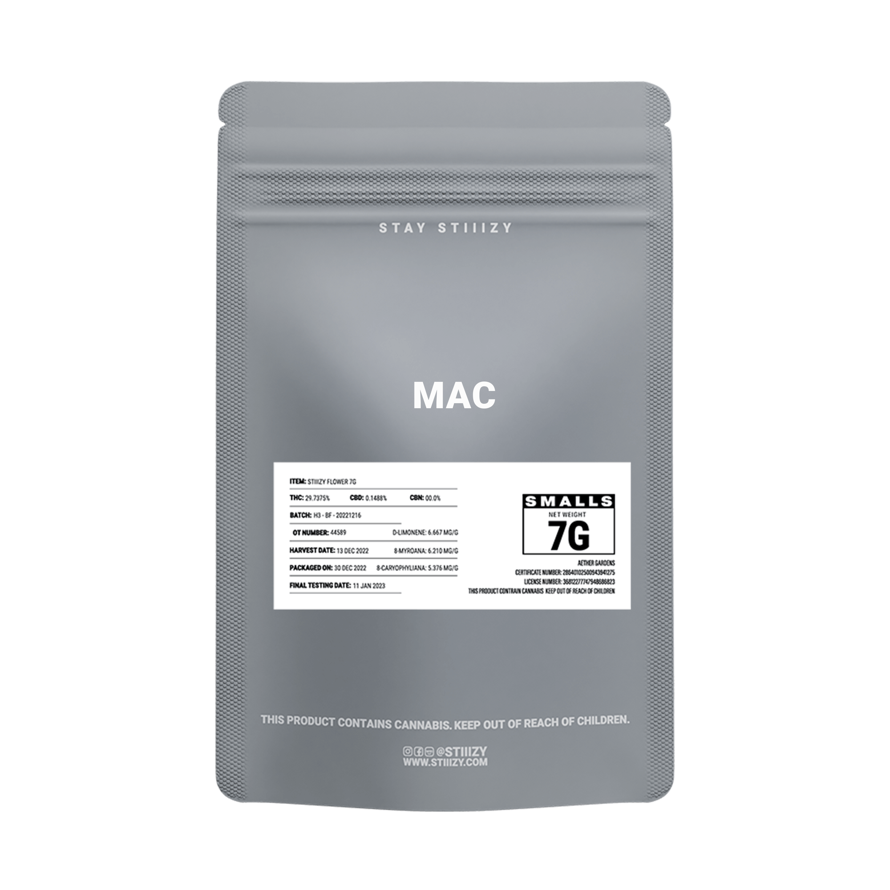 STIIIZY - MAC - 7G - 1
