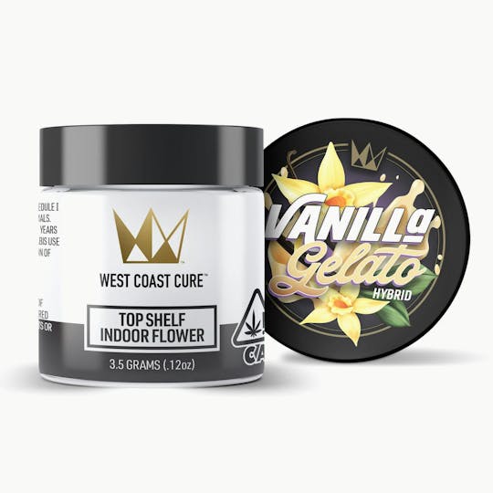 West Coast Cure - Vanilla Gelato - 3.5G Top Shelf Indoor Flower - 1