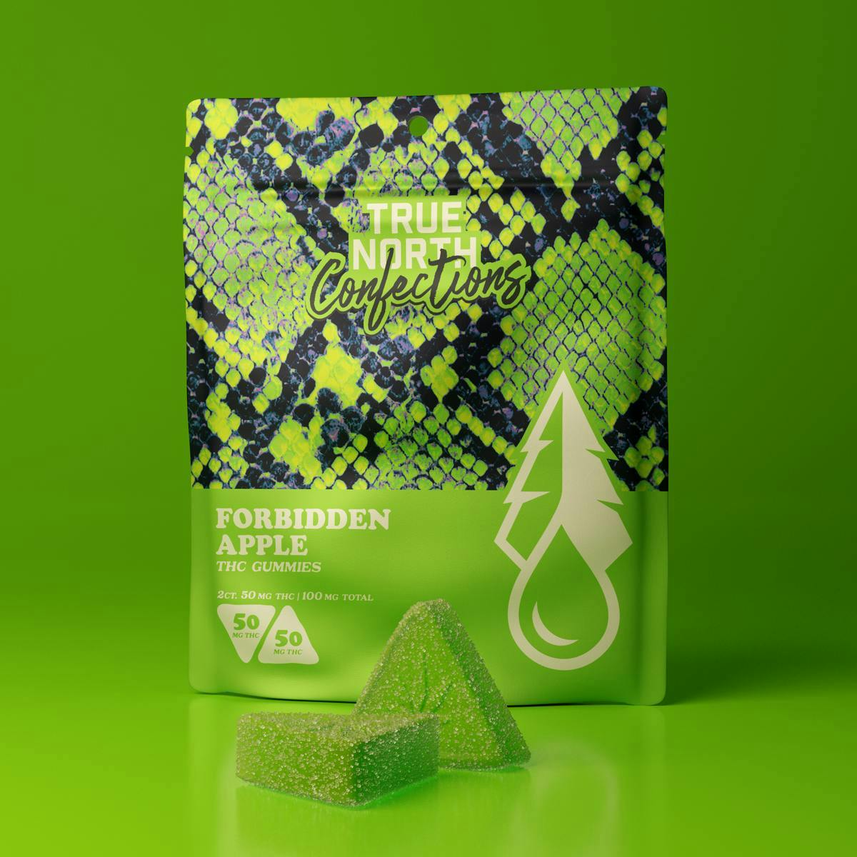 True North Collective MI - True North Collective | Forbidden Apple Gummies | 100mg | 2ct | 50mg/ea - 1