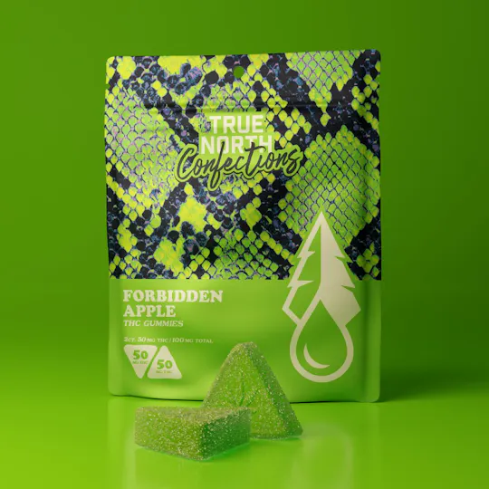 True North Collective MI - True North Collective | Forbidden Apple Gummies | 100mg | 2ct | 50mg/ea - 1