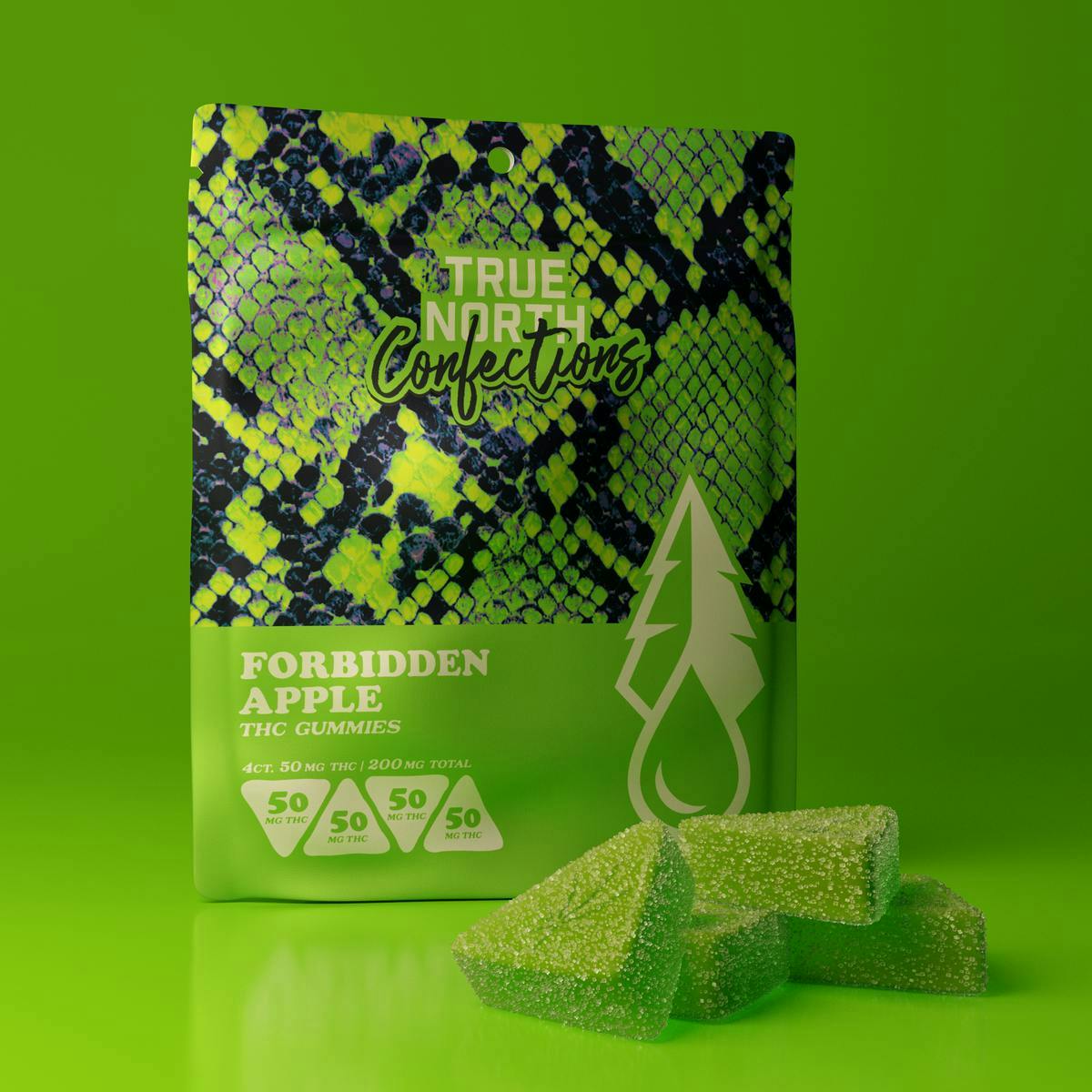 True North Collective MI - True North Collective | Forbidden Apple Gummies | 200mg | 4ct | 50mg/ea - 1