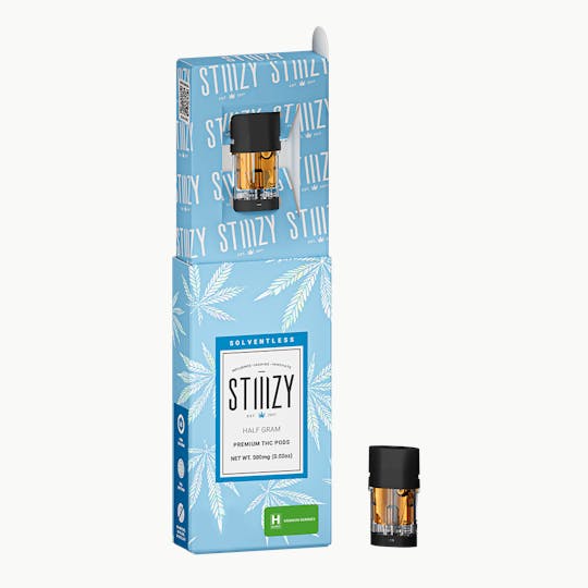 STIIIZY - Vape Cartridge - CRUNCH BERRIES .5G Solventless Live Rosin Pod - STIIIZY - 1