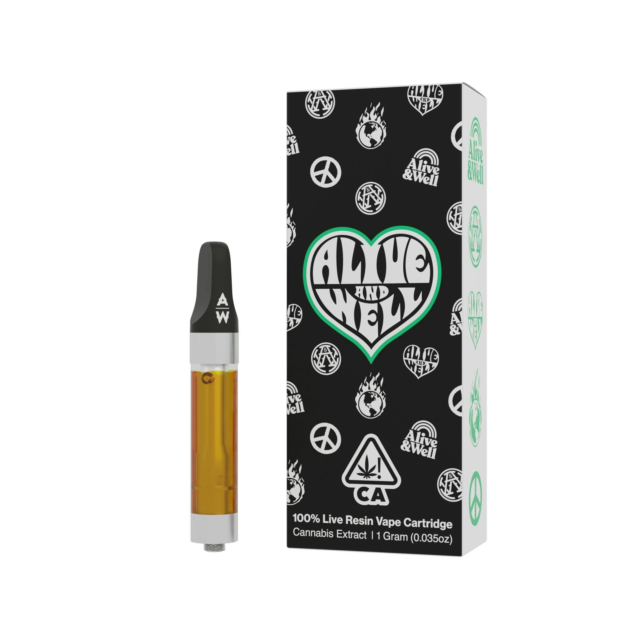 Alive & Well - Alive & Well | Tropicana Cookies | Live Resin Cartridge | 1g - 1
