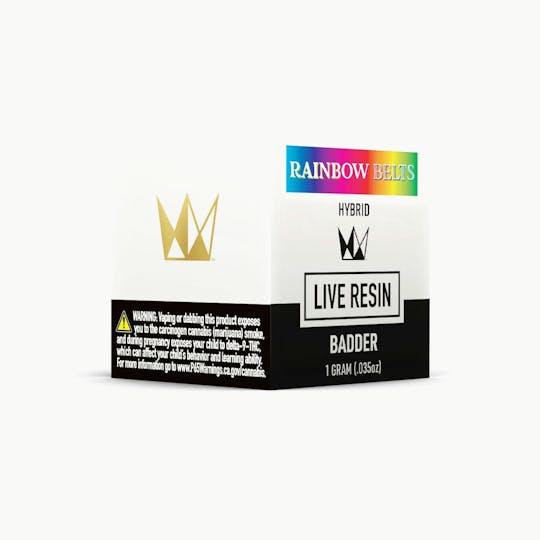 West Coast Cure - Rainbow Belts Live Resin Badder - 1